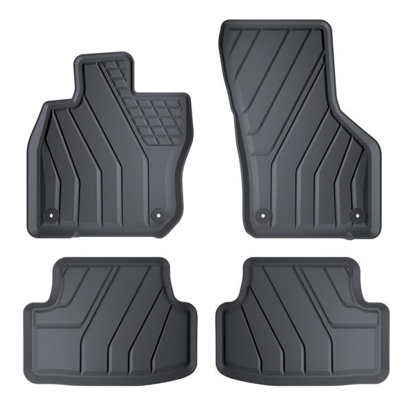 Tappetini Auto in TPE compatibili con Opel Astra L Plug-In Hybrid Sports Tourer (2021-....) - tappeti auto neri