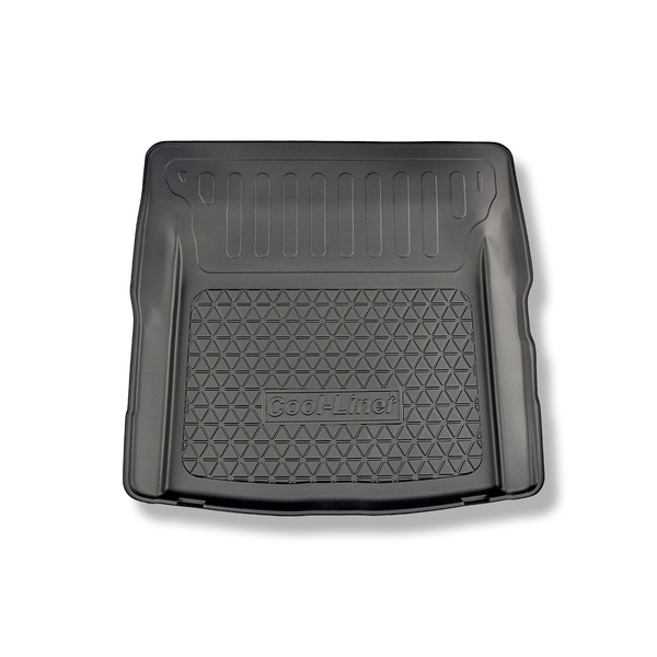 Vasca baule compatibile con Volvo S60 III Berlina (10.2018-....) - portabagagli inferiore; con doppio piano di carico; non per versione Plug-in ibrida - tappetino per bagagliaio - tappeto bagagliaio per auto