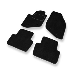 Premium tappetini auto in velluto compatibili con Volvo XC70 I (2000-2007) - tappeti auto nero