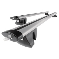 Barre portatutto in alluminio compatibili con Citroen C-Crosser SUV (2007-2012) - corrimano - portapacchi auto colore argento - portabagagli barre da tetto