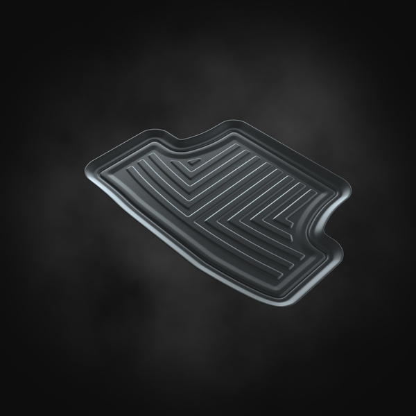 Tappetini auto in gomma compatibili con Volkswagen Golf VII (2012-2020) - tappeti gomma neri