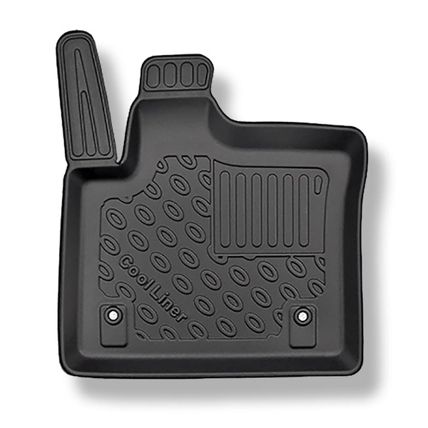 Completo di tappetini e tappetino per bagagliaio TPE per: Land Rover Range Rover Evoque L551 04.2019-.... (SUV) - anche per i modelli con le guide del bagagliaio; anche Plug-in Hybrid