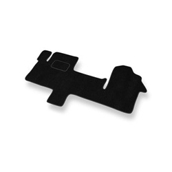 Premium tappetini auto in velluto compatibili con Renault Master IV (3 persona) (2010-2019) - tappeti auto nero