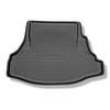 Vasca baule compatibile con Honda Accord VII Berlina (2003-08.2008) - tappetino per bagagliaio - tappeto bagagliaio per auto
