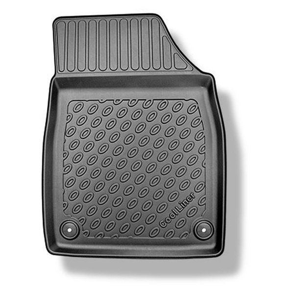 Completo di tappetini e tappetino per bagagliaio TPE per: Volkswagen ID.4 12.2020-.... (SUV) - bagagliaio superiore; pavimento mobile nella posizione più alta