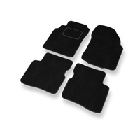 Premium tappetini auto in velluto compatibili con Nissan Primera II P11 (1995-2002) - tappeti auto nero