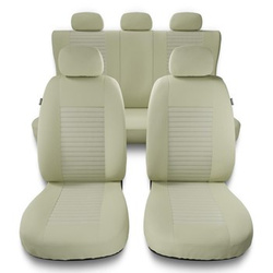 Coprisedili compatibili con Renault Thalia I, II (2001-2012) - fodere sedili universali - set coprisedili auto - MD-7