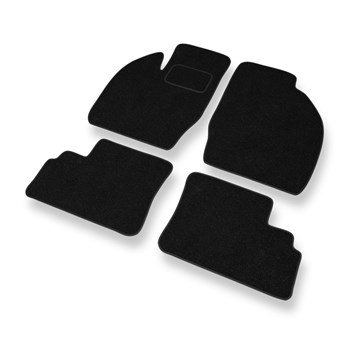 Tappetini in feltro compatibili con Opel Agila A (2000-2007) - tappeti auto nero