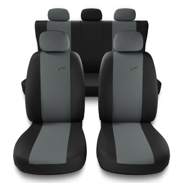 Coprisedili compatibili con Alfa Romeo 166 I, II, III (1998-2007) - fodere sedili universali - set coprisedili auto - X.R-G2