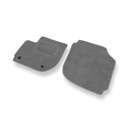 Premium tappetini auto in velluto compatibili con Honda Jazz IV (2015-2020) - tappeti auto grigio