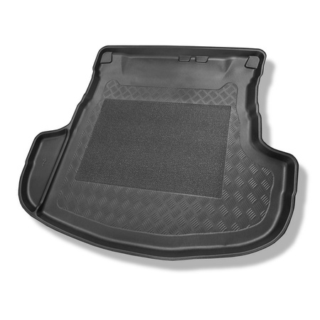 Vasca baule compatibile con Mitsubishi Outlander III SUV (09.2012-2022) - 5 posti; portabagagli inferiore (con e senza subwoofer); non per versione Plug-in ibrida - tappetino per bagagliaio - tappeto bagagliaio per auto