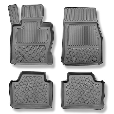 Tappetini Auto in TPE compatibili con BMW 3 F30 Berlina (01.2012-02.2019) - X-drive - tappeti auto neri