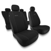 Coprisedili compatibili con Seat Ibiza I, II, III, IV, V (1984-2019) - fodere sedili universali - set coprisedili auto - PG-1