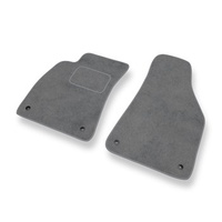 Premium tappetini auto in velluto compatibili con Audi A4 II B6 (2000-2005) - tappeti auto grigio