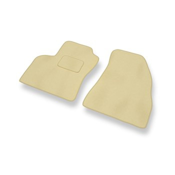 Premium tappetini auto in velluto compatibili con Citroen Nemo (2007-2017) - tappeti auto beige