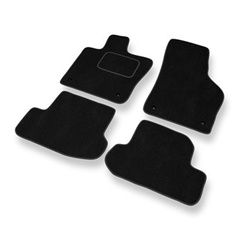 Premium tappetini auto in velluto compatibili con Volkswagen Beetle III (2011-2019) - tappeti auto nero