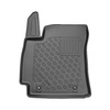Tappetini Auto in TPE compatibili con Hyundai Kona II SUV (04.2023-....) - non per la versione elettrica; anche per la versione ibrida - tappeti auto neri