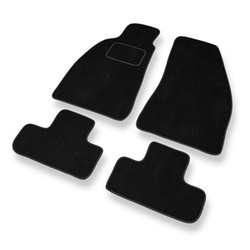 Premium tappetini auto in velluto compatibili con Alfa Romeo Spider V (1994-2006) - tappeti auto nero