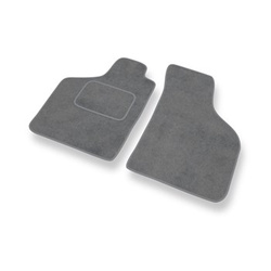 Premium tappetini auto in velluto compatibili con Renault Twingo I (1992-2007) - tappeti auto grigio