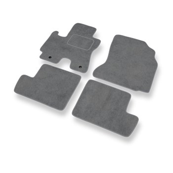 Premium tappetini auto in velluto compatibili con Toyota RAV4 II (2000-2005) - tappeti auto grigio