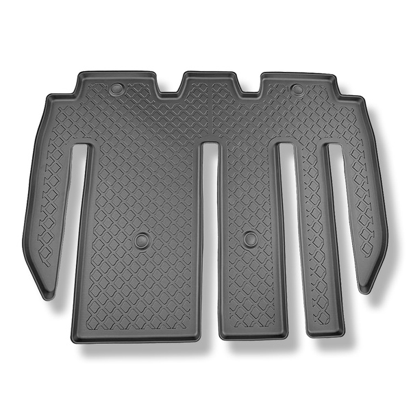 Completo di tappetini e tappetino per bagagliaio TPE per: Tesla Model X 01.2021-.... (SUV)