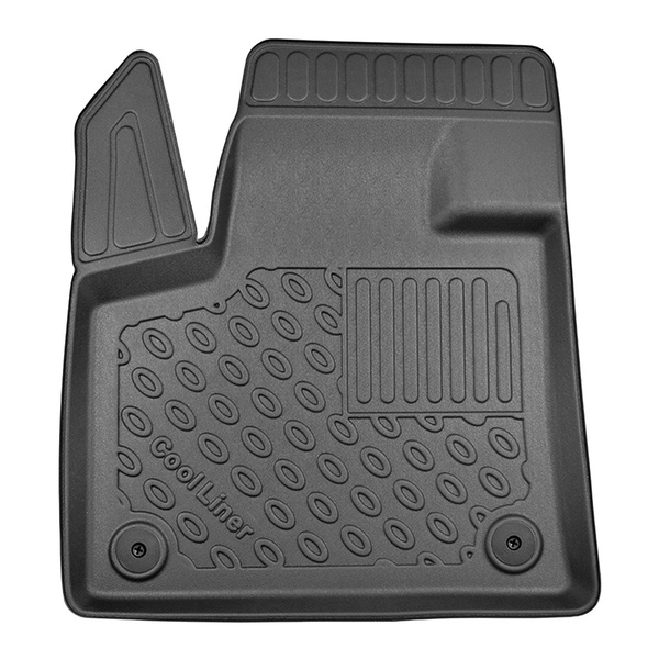 Tappetini Auto in TPE compatibili con Peugeot 3008 II SUV (11.2016-....) - senza Hi-Fi-System FOCAL - tappeti auto neri