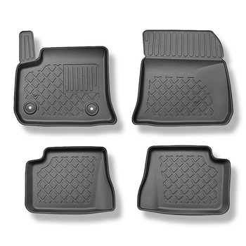 Tappetini Auto in TPE compatibili con Alfa Romeo Junior Elettrica SUV (04.2024-....) - tappeti auto neri
