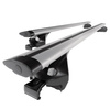 Barre portatutto in alluminio compatibili con Peugeot 508 SW (2011-2019) - corrimano integrati - portapacchi auto colore argento - portabagagli barre da tetto