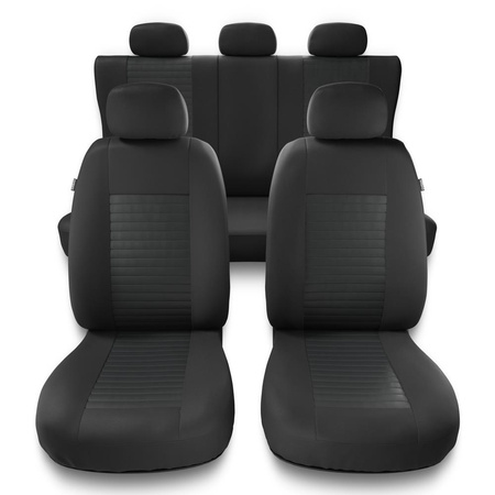 Coprisedili compatibili con Opel Corsa A, B, C, D, E (1982-2019) - fodere sedili universali - set coprisedili auto - MD-2