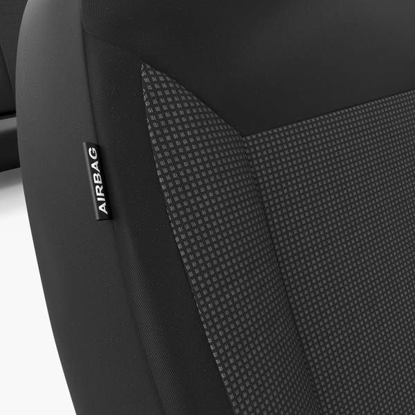 Coprisedili compatibili con Alfa Romeo Stelvio (2017-....) - fodere sedili universali - set coprisedili auto - RYL-G