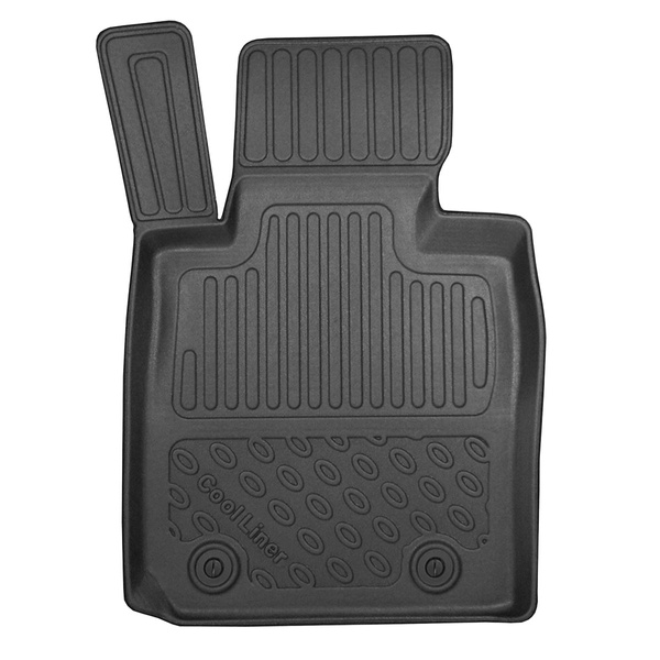 Tappetini Auto in TPE compatibili con BMW 3 F31 Touring (12.2012-02.2019) - senza X-drive - tappeti auto neri