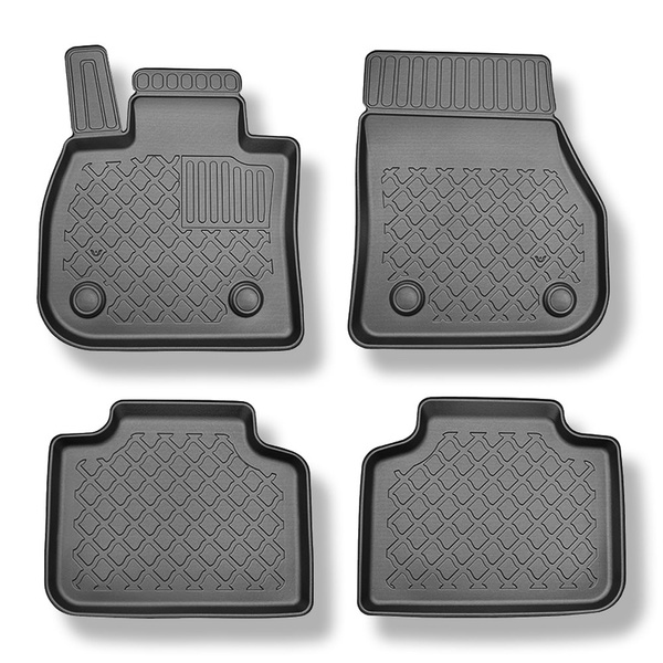 Tappetini Auto in TPE compatibili con BMW X1 U11 SUV (10.2022-....) - non per la versione elettrica e ibrida - tappeti auto neri