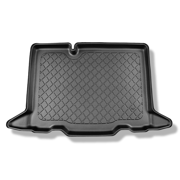 Vasca baule compatibile con Dacia Sandero III Stepway Crossover (01.2021-....) - portabagagli inferiore; senza pavimento doppio del portabagagli - tappetino per bagagliaio - tappeto bagagliaio per auto