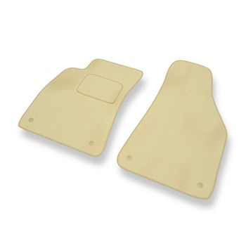 Premium tappetini auto in velluto compatibili con Audi A4 III B7 (2004-2008) - tappeti auto beige