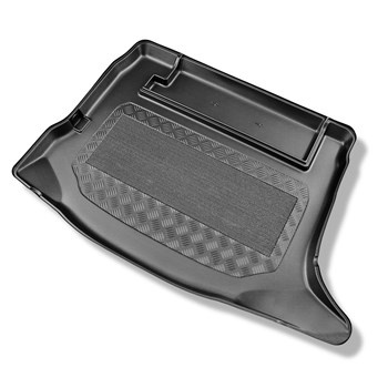 Vasca baule compatibile con Nissan Leaf II ZE1 Hatchback (01.2018-....) - senza/con amplificatore BOSE - tappetino per bagagliaio - tappeto bagagliaio per auto
