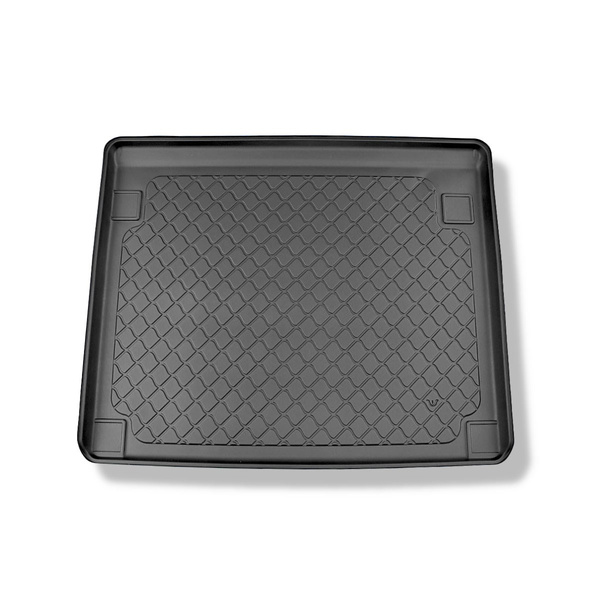 Vasca baule compatibile con Peugeot Rifter Van (06.2018-....) - 5 posti; interasse corta; anche per la versione elettrica - tappetino per bagagliaio - tappeto bagagliaio per auto