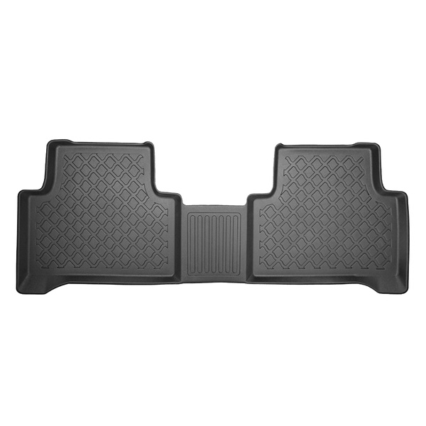 Completo di tappetini e tappetino per bagagliaio TPE per: Volkswagen Touran II 09.2015-.... (Monovolume) - 5/7 posti; 3a fila abbassata