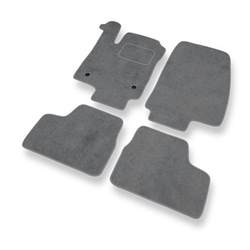 Premium tappetini auto in velluto compatibili con Opel Astra G Caravan, Coupé, Hatchback, Cabriolet, Berlina (1998-2009) - tappeti auto grigio