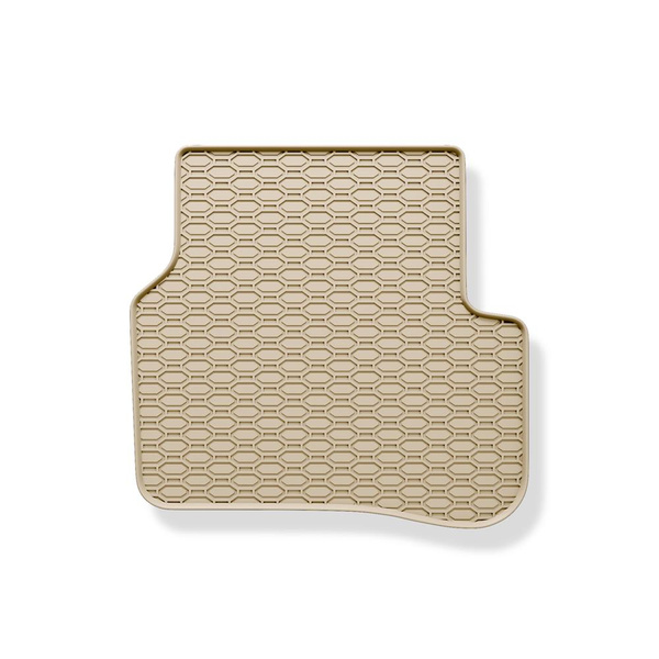 Tappetini auto in gomma compatibili con Volkswagen Passat B6 (2005-2010) - tappeti gomma - beige