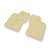 Premium tappetini auto in velluto compatibili con Fiat Brava (1995-2001) - tappeti auto beige