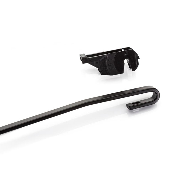 Spazzola tergicristallo anteriore compatibile con Citroen C1 I Hatchback (06.2005-12.2014) - lama tergilunotto per auto - piatte