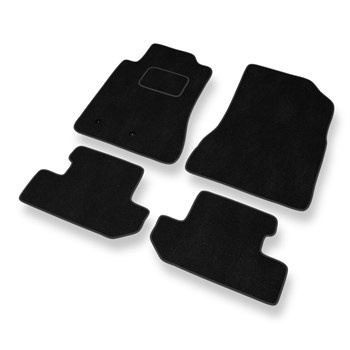 Premium tappetini auto in velluto compatibili con Ford Mustang VI (2014-2023) - tappeti auto nero