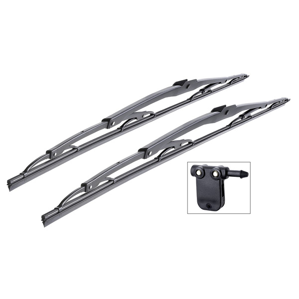 Spazzole tergicristallo anteriori compatibili con Volvo FH Camion (2012-2019) - tergicristalli auto - lame tergilunotto - spazzole standard