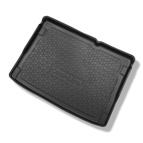 Vasca baule compatibile con Suzuki Vitara SUV (03.2015-2019) - per tutti i livelli di piano di carico regolabile; prima del facelift nel 2019 - tappetino per bagagliaio - tappeto bagagliaio per auto