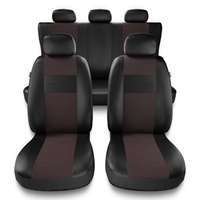 Coprisedili compatibili con Audi Q3 I, II (2011-2019) - fodere sedili universali - set coprisedili auto - EXL-5