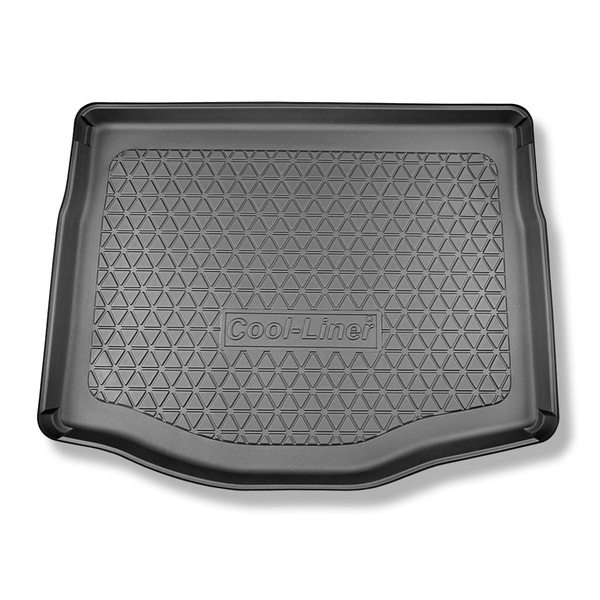 Vasca baule compatibile con SsangYong Tivoli Grand SUV (06.2021-2025) - portabagagli superiore; piano di carico regolabile nella posizione più alta - tappetino per bagagliaio - tappeto bagagliaio per auto