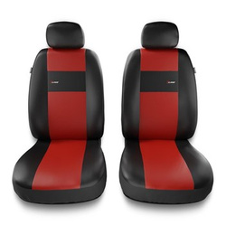 Coprisedili anteriori compatibili con Chevrolet Aveo (2002-2019) - fodere sedili universali - set coprisedili auto - 2XL-RD