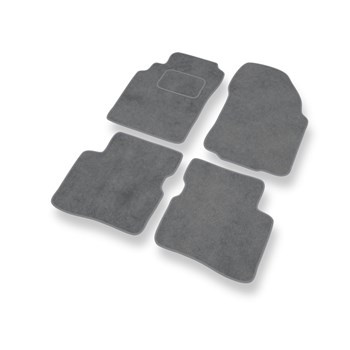 Premium tappetini auto in velluto compatibili con Nissan Primera II P11 (1995-2002) - tappeti auto grigio