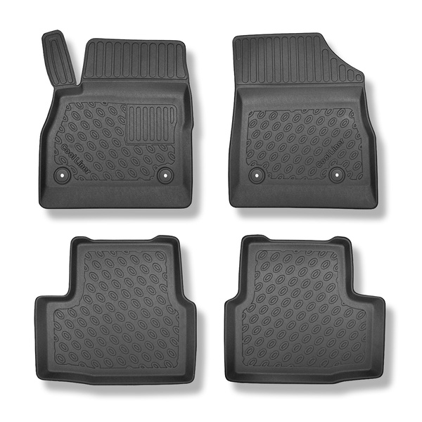 Tappetini Auto in TPE compatibili con Opel Astra K Sports Tourer (04.2016-....) - tappeti auto neri