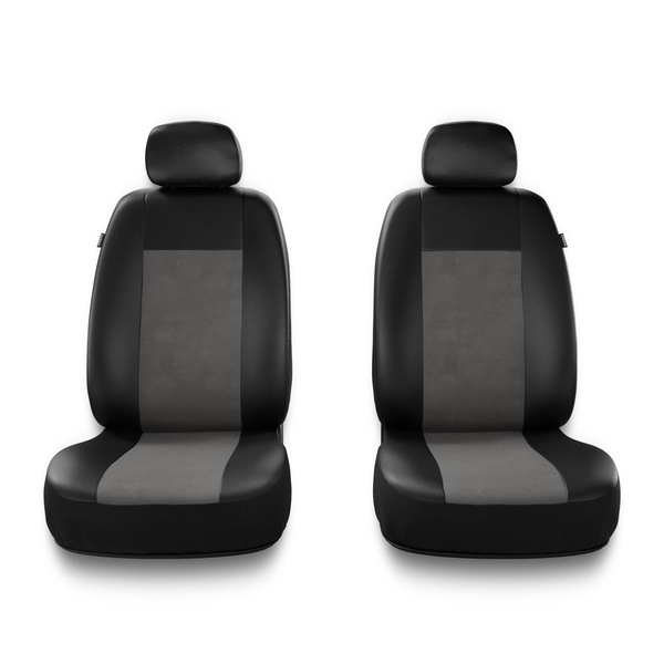 Coprisedili compatibili con Seat Leon I, II, III (1999-2019) - fodere sedili universali - set coprisedili auto - SU-G